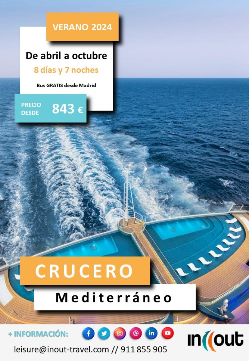 CRUCERO MEDITERRÁNEO