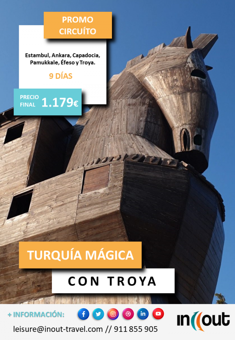 TURQUÍA MÁGICA Y TROYA